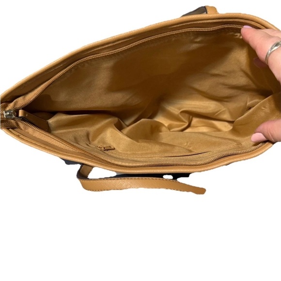 Striped white and blue Tote Bag - Picture 3 of 5